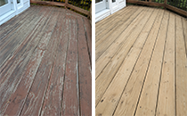 Before and After Deck